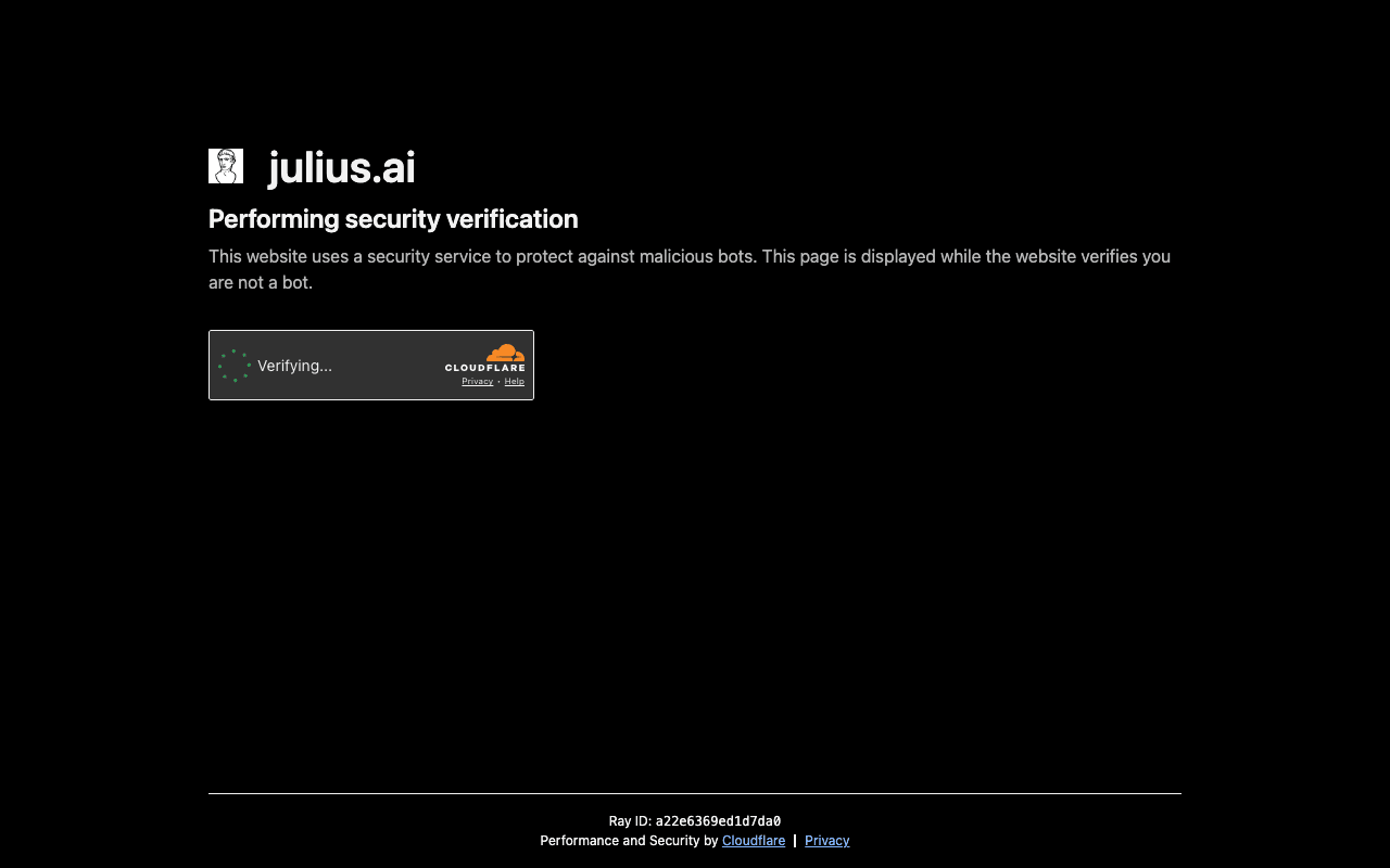 Julius homepage
